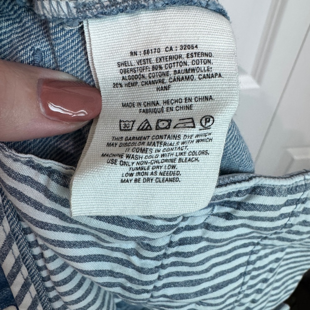 Anthropologie | Pilcro and the Letterpress Light Blue Cropped Jeans Size 27 - Picture 6 of 8